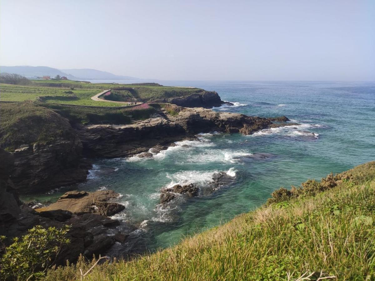 Foz, Ven Y Disfruta Galicia Apartment Luaran gambar