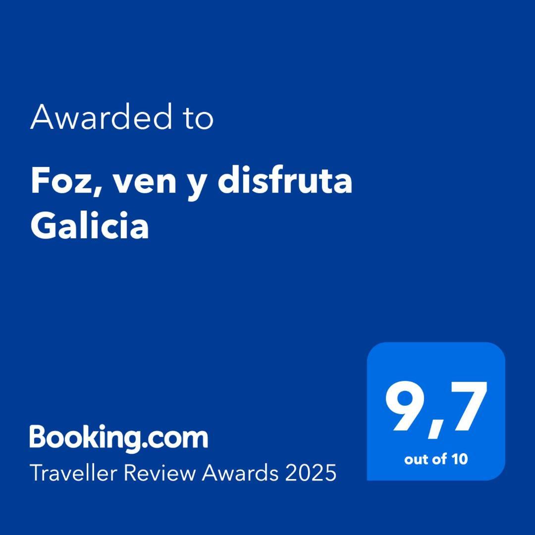 Foz, Ven Y Disfruta Galicia Apartment Luaran gambar